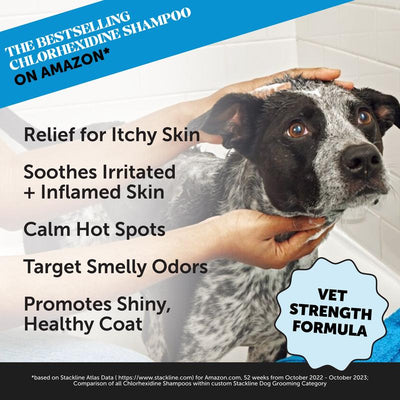 Celvive - Chlorhexidine Dog Seasonal Itch Relief Shampoo