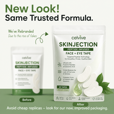 Celvive - Skinjection Peptide Infused Face + Eye Tape