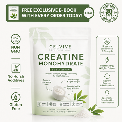 Creatine Monohydrate For Midlife Women's
