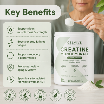 Creatine Monohydrate For Midlife Women's