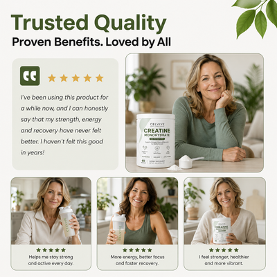 Creatine Monohydrate For Midlife Women's