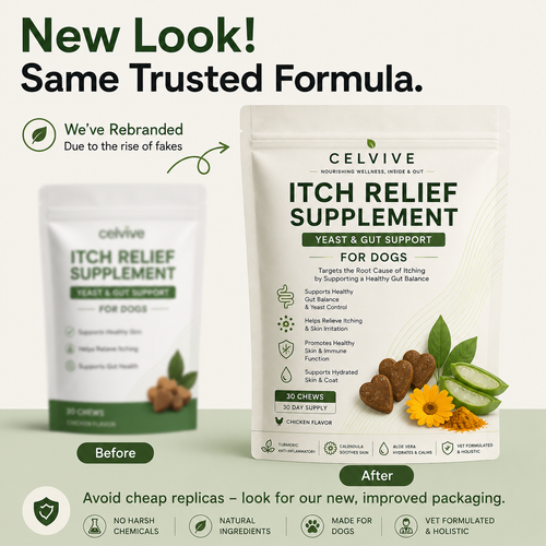 Celvive - Itch Relief Supplement For Dogs