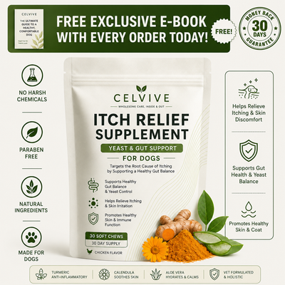 Celvive - Itch Relief Supplement For Dogs